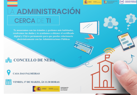 Xornada informativa sobre a Administración dixital na Casa das Palmeiras de Neda